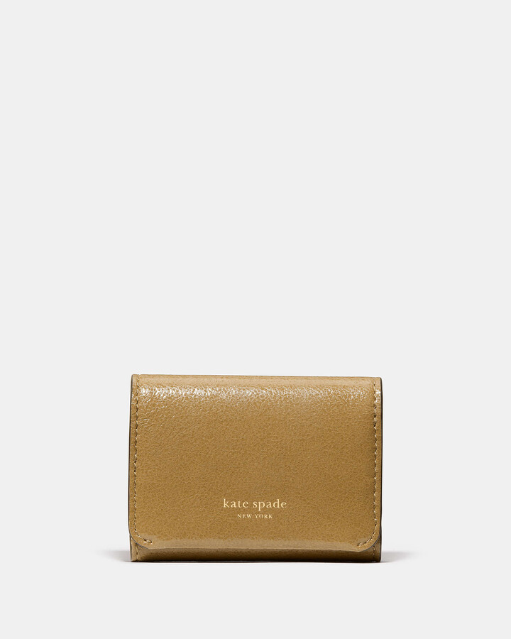 Kate Spade Halo Glazed Card Case Trifold Wallet