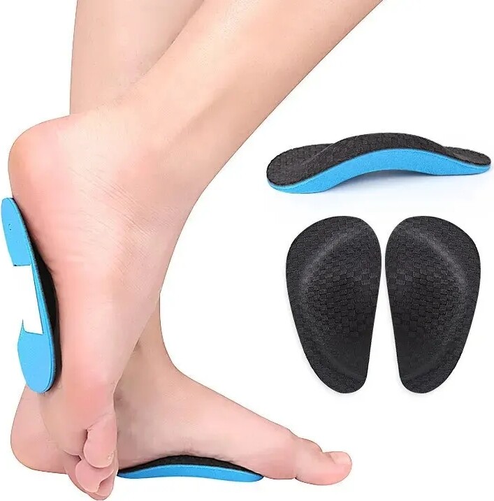 1 Pair EVA Flat Feet Arch Support Orthopedic Insoles Pads For Shoes Men Women Foot Valgus Varus Sports Insoles Shoe Inserts