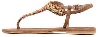 Coolway Women's Miami T Bar Sandals In Brown - Size Uk 4.5 / Eu 38