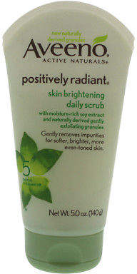 Aveeno Active Naturals Positively Radiant Skin Brightening Daily Scrub 147.5 ml