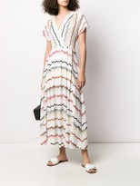 Thumbnail for your product : Missoni Striped V-Neck Dress