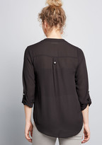Thumbnail for your product : No Brand Shown Pam Breeze-ly Long Sleeve Tunic