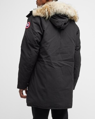 Canada Goose Men's Langford Arctic-Tech Parka Jacket with Fur Hood