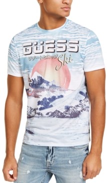 GUESS Men's Ski Logo Graphic T-Shirt