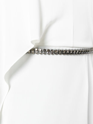 Versace sleeveless chain belt dress