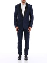 Thumbnail for your product : Versace Wool And Silk Blend Jacquard Tuxedo