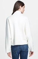 Thumbnail for your product : 3.1 Phillip Lim Cable Knit & Felt Turtleneck Sweater