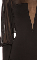Thumbnail for your product : Balmain Sheer Sleeve Bodysuit