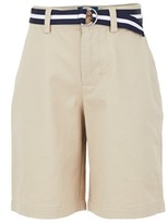 Thumbnail for your product : Ralph Lauren Chino Short with Stripe Belt