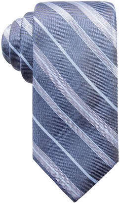 Ryan Seacrest Distinction Men Robson Stripe Slim Silk Tie