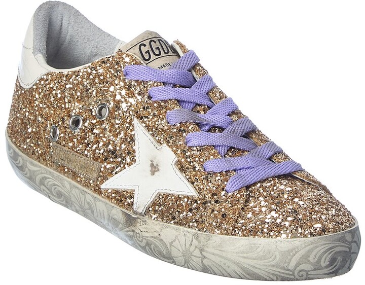 Gold Glitter Sneakers | Shop The Largest Collection | ShopStyle