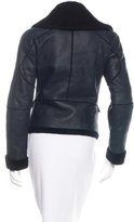 Thumbnail for your product : Bottega Veneta Shearling Biker Jacket