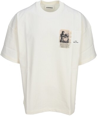 Jil Sander Graphic Patch T-Shirt