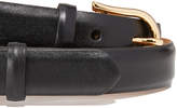 Thumbnail for your product : W.KLEINBERG Double Buckle Leather Belt
