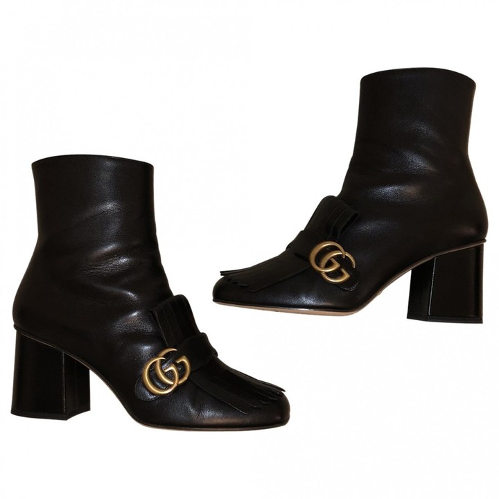 gucci marmont boots
