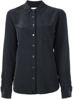 black button down shirt women - ShopStyle