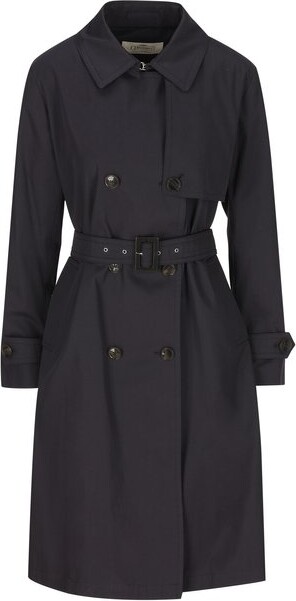 Herno Dean Rain Double-Breasted Trench Coat