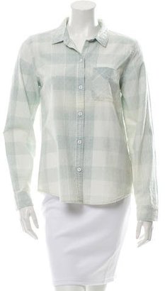 Current/Elliott Printed Button-Up Top w/ Tags