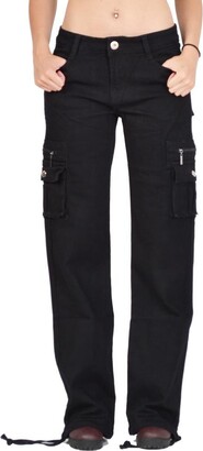 Black Combat Trousers Women | Shop the world's largest collection of  fashion | ShopStyle UK