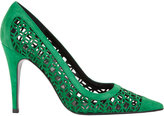 Thumbnail for your product : Pierre Hardy Laser-Cut Cap-Toe Pumps