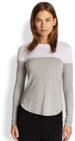 Thumbnail for your product : Vince Contrast Shirttail Tee