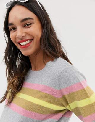 Mama Licious Mama.Licious Mamalicious maternity bright stripe sweater