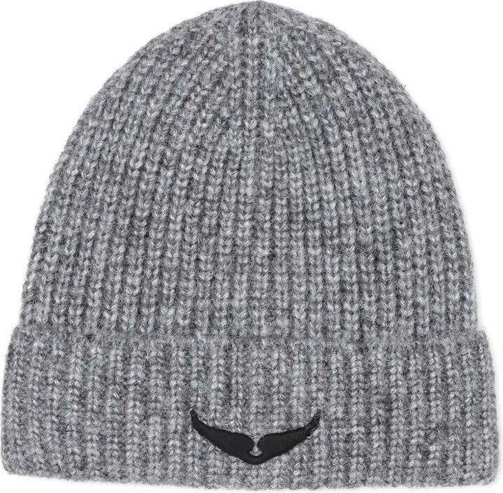 Zadig & Voltaire Kids Ribbed Knit Beanie