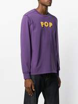 Thumbnail for your product : Pop Trading Company logo patch sweatshirt