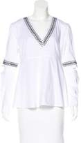 Thumbnail for your product : Thakoon Long Sleeve Cutout Top