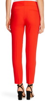 Thumbnail for your product : CeCe Twill Straight Leg Trousers