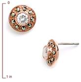 Thumbnail for your product : Judith Jack Pave Stud Earrings