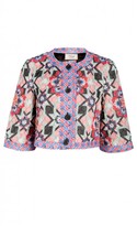 Thumbnail for your product : Temperley London Merida Tile Cropped Jacket