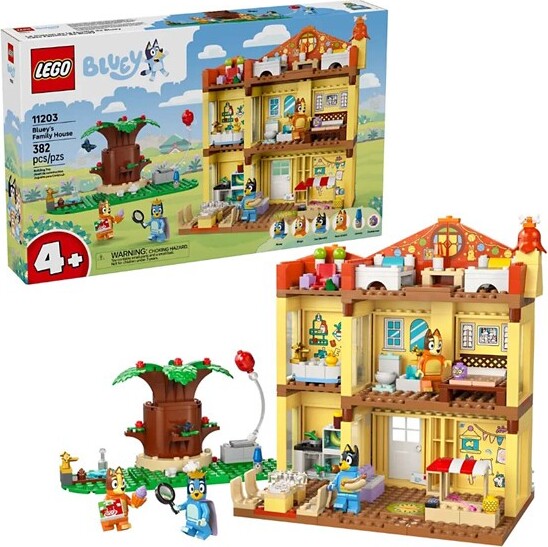 LEGO Bluey's Family House 11203 Building Set