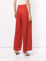 Thumbnail for your product : SUBOO Rising Sun wide leg trousers