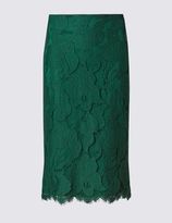 Thumbnail for your product : Marks and Spencer Textured Lace A-Line Skirt