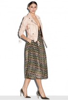 Thumbnail for your product : Milly Lightweight Leather Moto Jacket