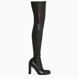 alexander mcqueen knee high boots