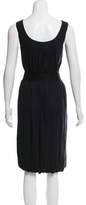 Thumbnail for your product : Akris Punto Pleated Sleeveless Dress