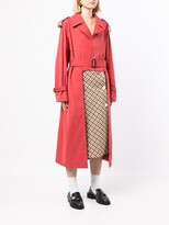 Thumbnail for your product : Toga Pulla High-Low Trench Coat