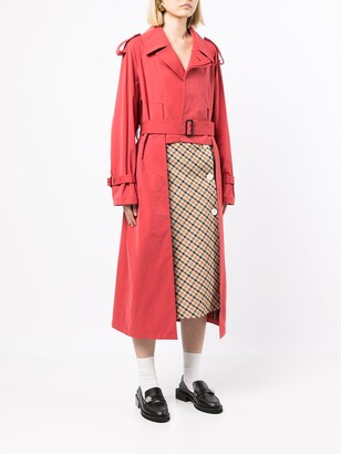 Toga Pulla High-Low Trench Coat