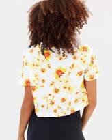 Thumbnail for your product : Nike Short Sleeve Floral Printed Top