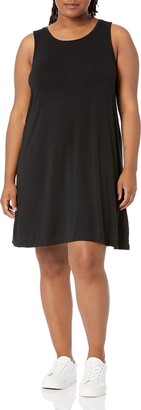 Amazon Essentials Women's Tank Swing Dress (Available in Plus Size)