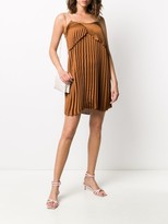Thumbnail for your product : Liu Jo Pleated Chain Strap Dress
