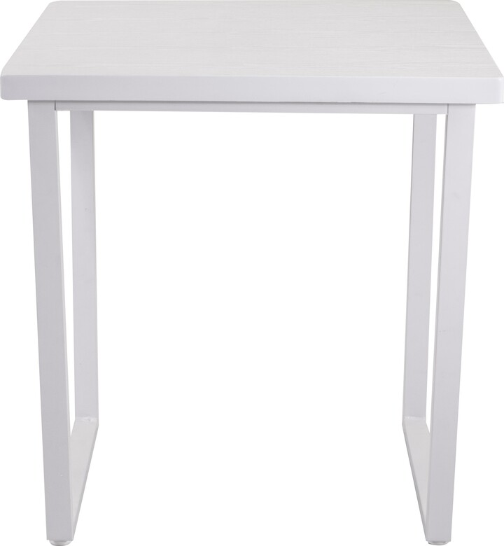 Dunelm Vixen 2 Seater Square Small Dining Table White ShopStyle