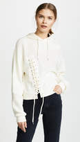 Thumbnail for your product : McQ Lace Patched Hoodie