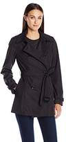 Thumbnail for your product : Larry Levine Women's DB Short Trench