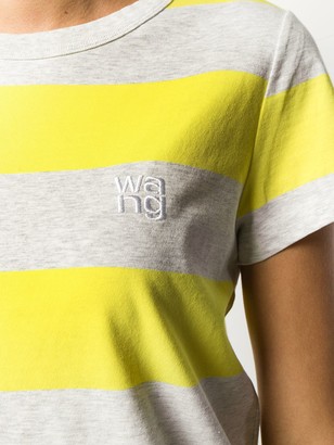 Alexander Wang striped short-sleeve T-Shirt