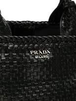 Thumbnail for your product : Prada woven tote bag