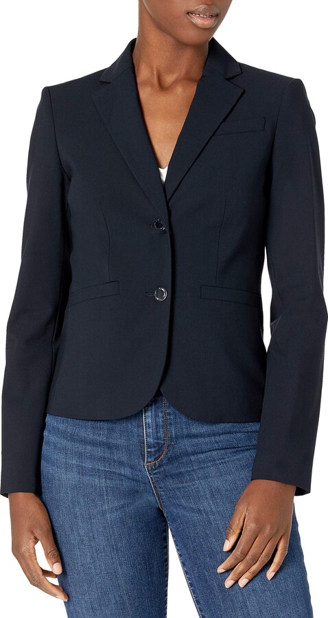 calvin klein navy blazer