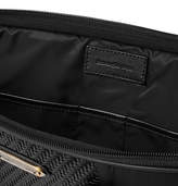 Thumbnail for your product : Ermenegildo Zegna PelleTessuta Leather and Nylon Briefcase - Men - Black